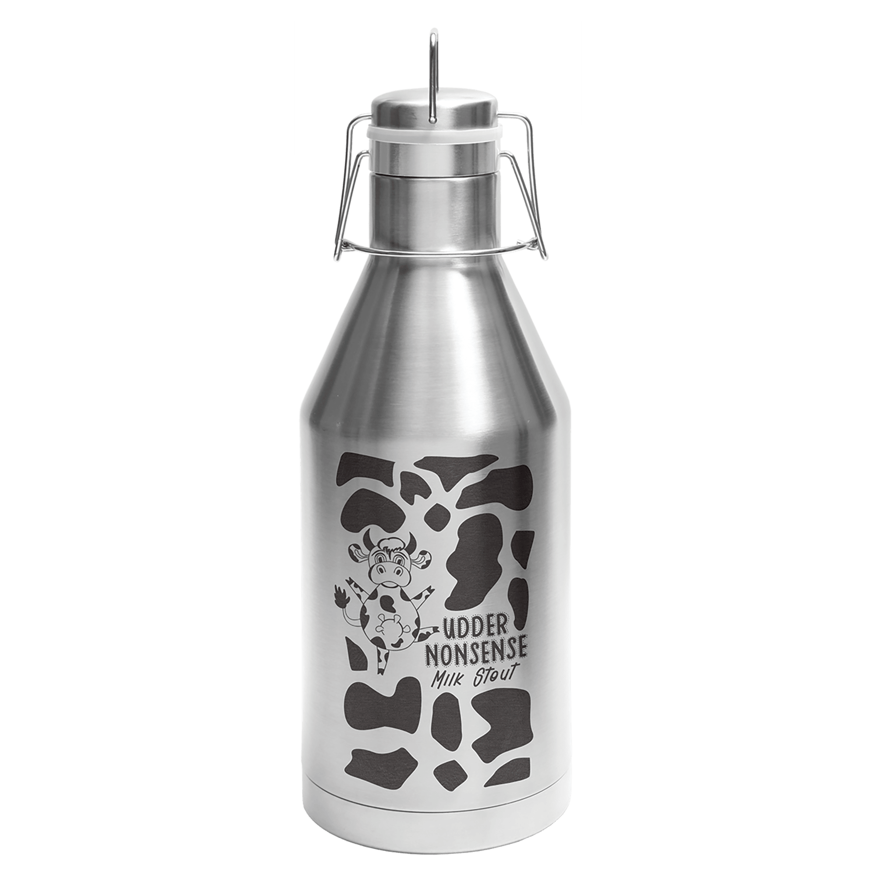 64 oz. Stainless Steel Vacuum Insulated Growler with Swing-Top Lid