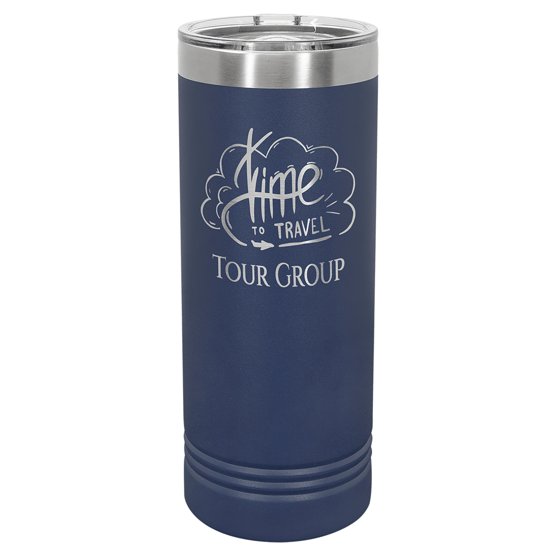 22 oz. Stainless Steel Skinny Tumbler with Slider Lid