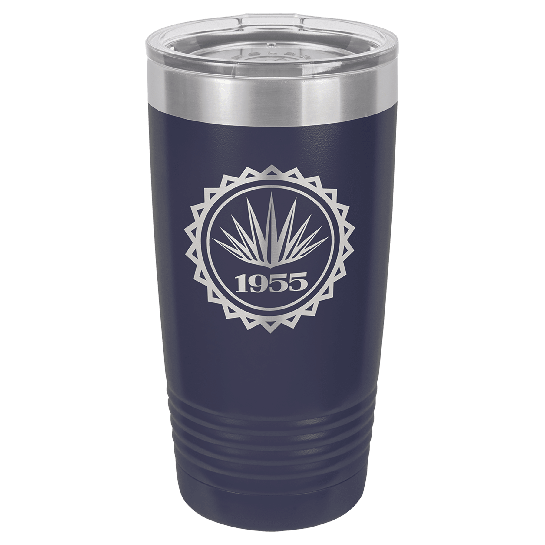 20 oz. Stainless Steel Vacuum Insulated Ringneck Tumbler with Clear Lid