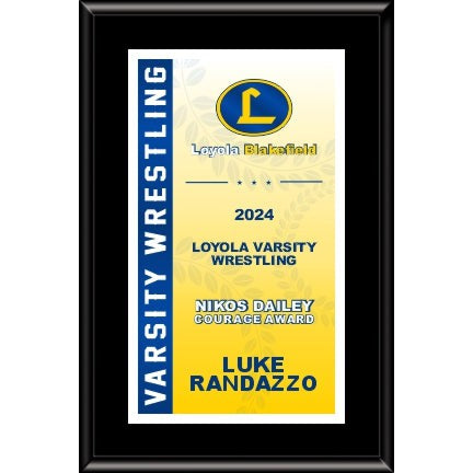 Varsity Plaque Series